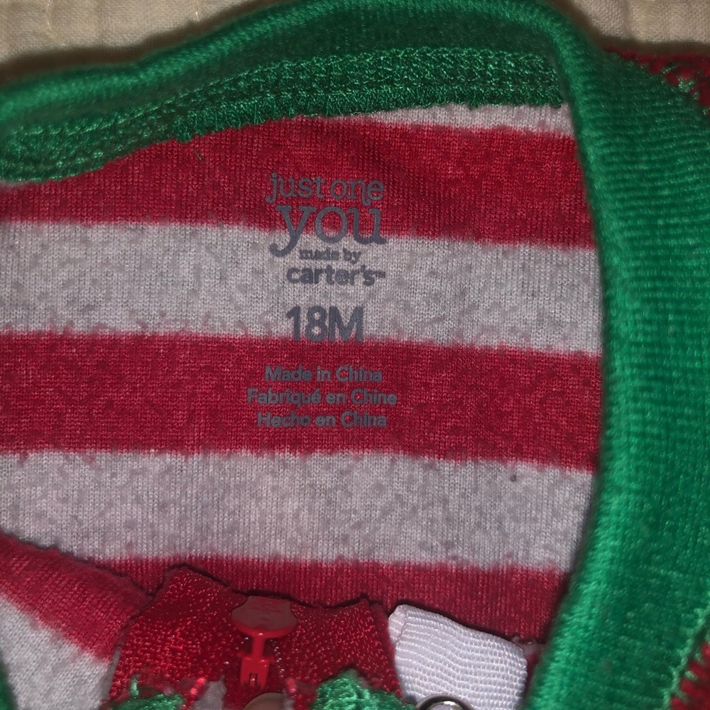 ECU Santa fleece Pajamas - Picture 3 of 3